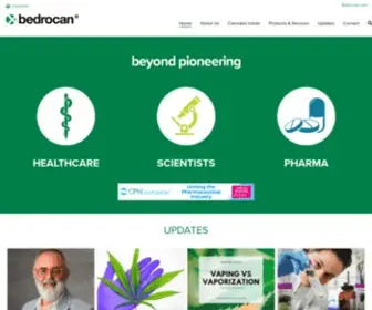 Bedrocan.com(Beyond pioneering) Screenshot