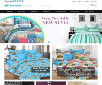 Bedsheetbazaar.in(Buy Bed Sheets Online) Screenshot