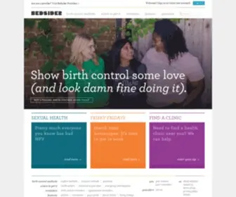 Bedsider.org(Bedsider Birth Control Support Network) Screenshot