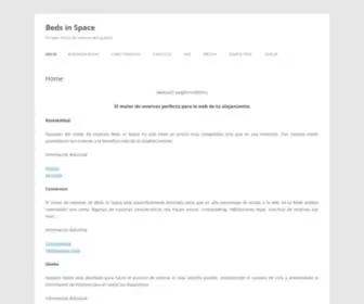 Bedsinspace.com(Beds in Space) Screenshot