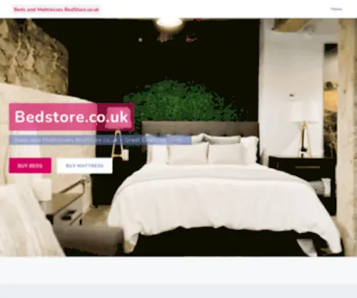 Bedstore.co.uk(Bot Verification) Screenshot