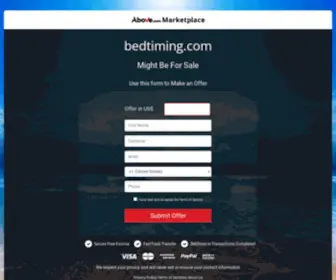 Bedtiming.com(Free celebrity video) Screenshot