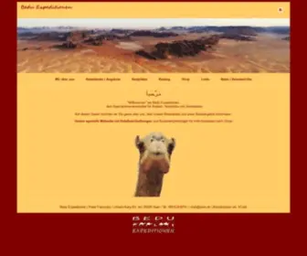 Bedu.de(Bedu Expeditionen) Screenshot