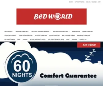 BedWorldonline.com.au(Beds For Sale In Perth) Screenshot