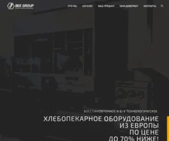 Bee-G.com(Хлебопекарное и кондитерское Б) Screenshot