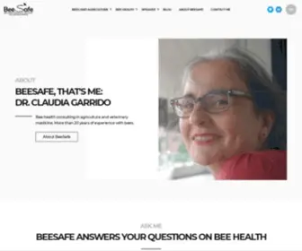 Bee-Safe.eu(Bee health consulting) Screenshot