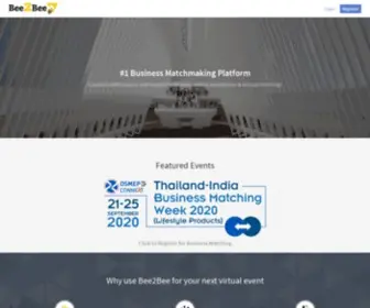 Bee2Bee.in(#1 Business Matchmaking Platform) Screenshot