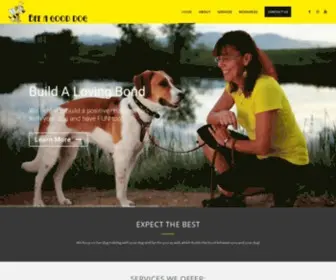 Beeagooddog.com(Fun Fear Free Dog Training) Screenshot