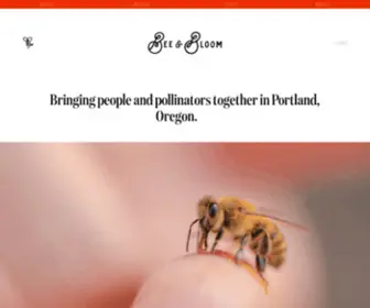 Beeandbloom.com(Bee & Bloom) Screenshot