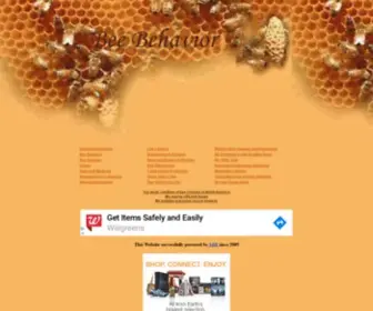 Beebehavior.com(Bee behavior and Natural beekeeping) Screenshot