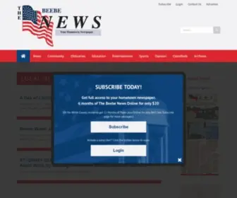 Beebenews.com(Beebe News) Screenshot