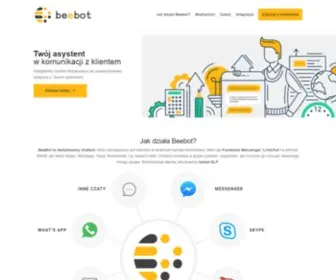 Beebot.me(Chatbot dla zaawansowanej integracji z Twoimi systemami) Screenshot