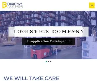 Beecartlogistics.com(Logistics Company) Screenshot