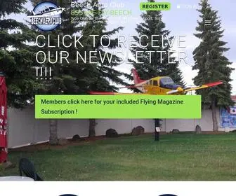 Beechaeroclub.org(Beech Aero Club) Screenshot