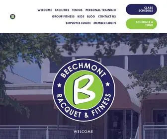 Beechmontfitness.com(Beechmont Racquet & Fitness) Screenshot