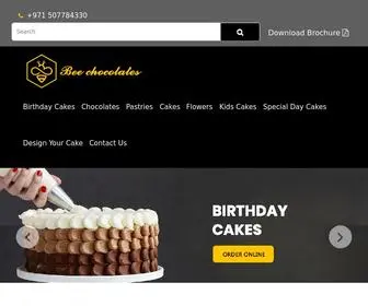 Beechocolates.com(Online Cake Delivery in Abu Dhabi From India) Screenshot