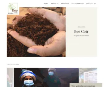 Beecoir.com(Bee Coir) Screenshot
