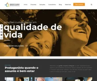 Beecorp.com.br(Protagonista quando o assunto é bem) Screenshot