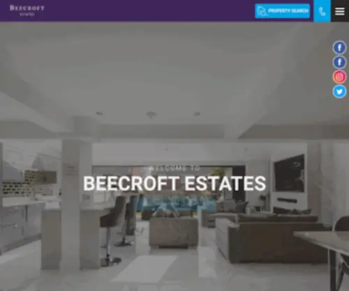 Beecroftestates.co.uk(Estate Agents) Screenshot