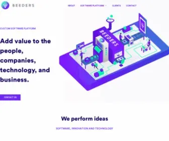 Beeders.com(Worldwide Custom Software and Apps Platform) Screenshot