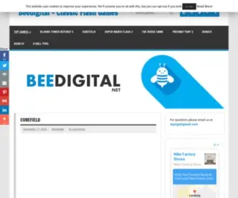 Beedigital.net(Classic Flash Games) Screenshot