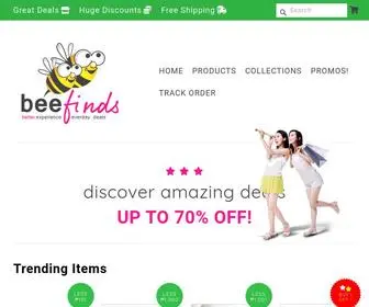 Beefinds.com(Bee Finds) Screenshot