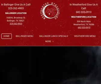 Beefmastersteakhouse.com(Beefmaster) Screenshot