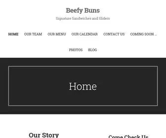 Beefybunstruck.com(Signature Sandwiches and Sliders) Screenshot