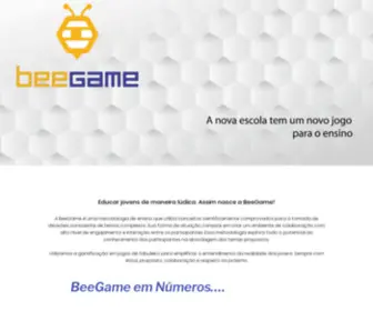 Beegame.com.br(Gamificação na Educação) Screenshot