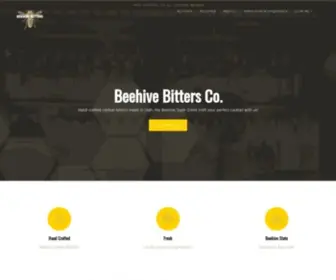 Beehivebitters.com(Beehive Bitters Co) Screenshot