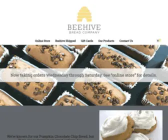 Beehivebread.com(We have a large menu) Screenshot