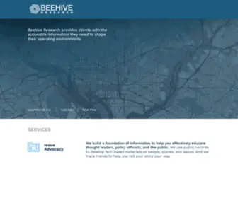 Beehivedc.com(Beehive Research) Screenshot