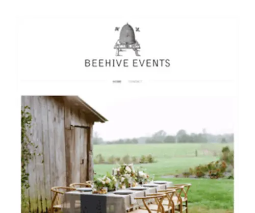 Beehiveevents.com(Beehive Events) Screenshot