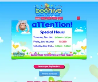 Beehivepark.com(Indoor Playground in Woodbridge) Screenshot
