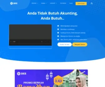 Bee.id(Software Akuntansi & Kasir No.2 di Indonesia) Screenshot