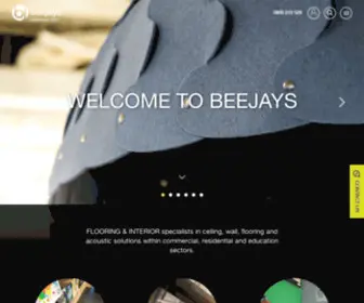 Beejays.co.nz(Beejays Acoustic and Flooring Specialists) Screenshot