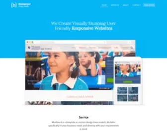 Beekeeperstudio.com(Beekeeper Design StudioGet your Visually Stunning Responsive Website) Screenshot