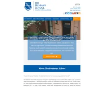 Beekmanschool.org(Top Manhattan Private High School in NYC) Screenshot