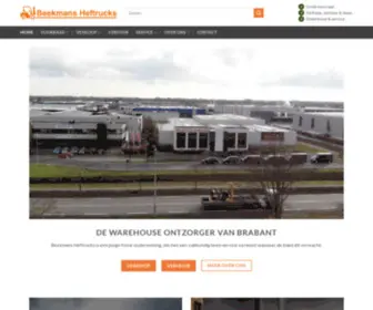 Beekmansheftrucks.nl(Heftruck onderhoud) Screenshot