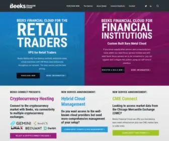 Beeksfinancialcloud.com(Beeks Financial Cloud) Screenshot