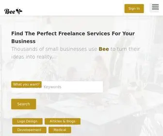 Beelance.ae(Freelance services) Screenshot