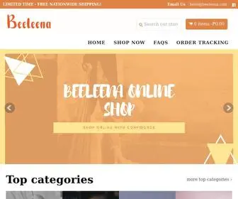 Beeleena.com(Buy Now) Screenshot