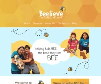 Beelievepediatrictherapy.com(Pediatric Therapy) Screenshot