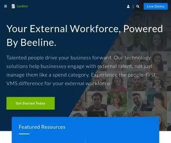 Beeline.com(Extended Workforce Solutions) Screenshot