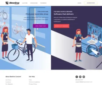 Beelinebikes.com(Beeline Connect) Screenshot