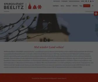 Beelitz.de(Stadt Beelitz) Screenshot