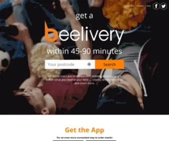 Beelivery.com(Groceries delivered to your door in as little as 15 minutes or scheduled at a time) Screenshot