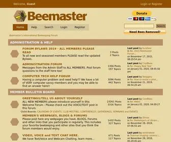 Beemaster.com(Beemaster's international beekeeping forum) Screenshot