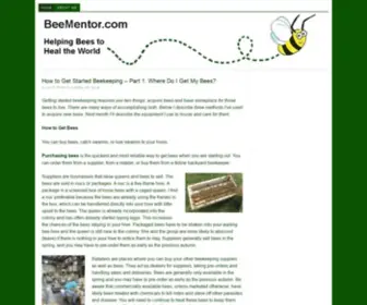 Beementor.com(Bee Mentor) Screenshot