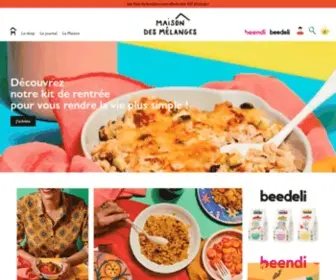 Beendhi.com(Maison des Mélanges) Screenshot